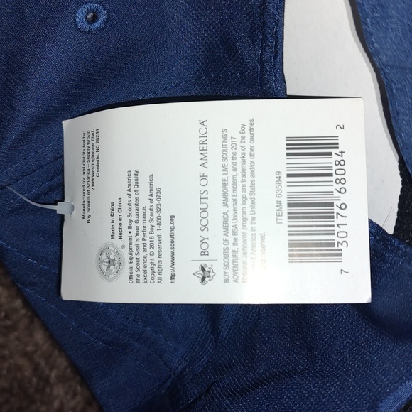 2017 Live Scouting’s Adventure National Jamboree Cap Hat NWT - Picture 9 of 9